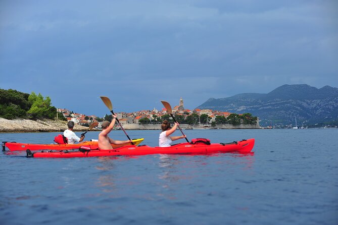 Kayaking Korčula's Paradise -Half Day Guided Kayak Tour - Why Korčula looks best from a kayak