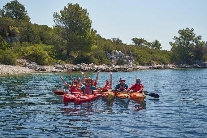Kayaking Korčula's Paradise -Half Day Guided Kayak Tour - Local history between the islands