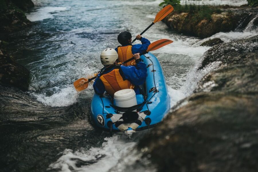 Kayaking Mreznica Waterfalls in Natural Monument - The scenery you can reach only from the water