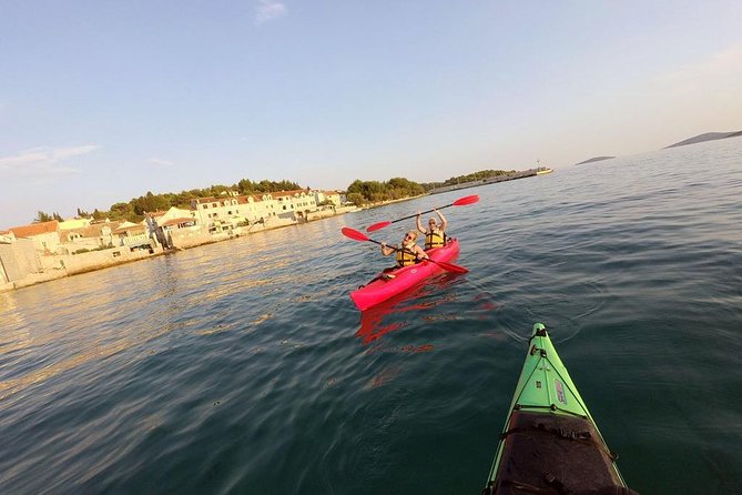 Kayaking to the island Prvić - Swim Stops in the Clear Adriatic