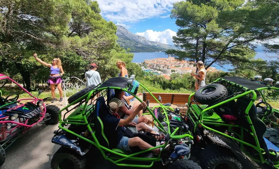 Korcula: Buggy Safari with Local Food and Wine Tasting - The homemade feast at Branko and Ana’s home