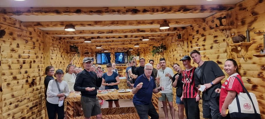 Korcula: Buggy Safari with Local Food and Wine Tasting - Meeting Branko and Ana in Žrnovska Banja