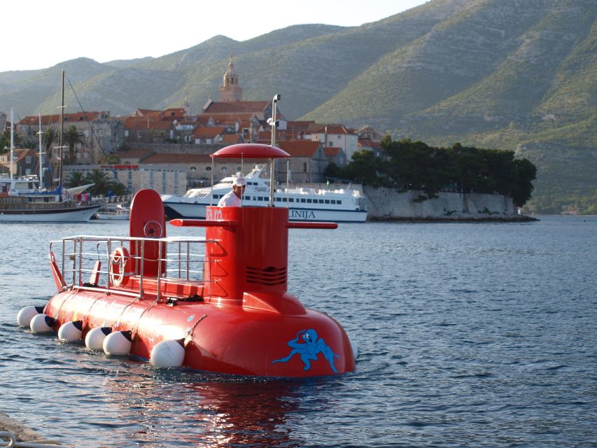 Korcula: Semi-Submarine Tour - A 1.5-meter view beneath Korcula