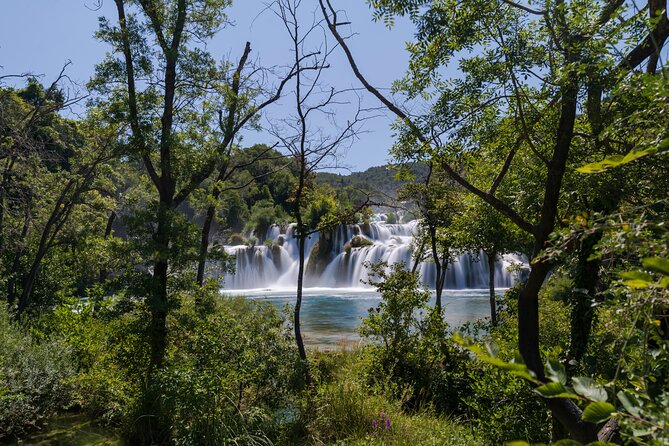 Krka Waterfalls with 30min river cruise from Split or Kaštela - Swimming in Skradin, not inside the park