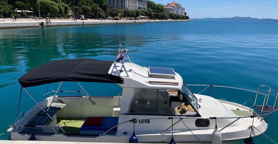 Let'sNavigateTogether;Panorama Tour;Zadar Islands;Half Day!! - A small boat, three island stops, and plenty of water