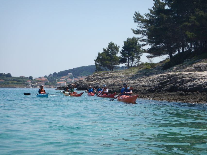 Lumbarda: Half-Day Kayaking and History with Wine delight - Value at $81 per person