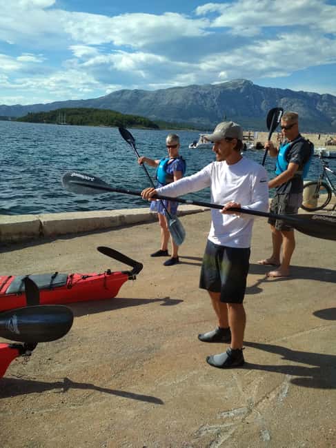 Lumbarda - Sunset Kayak Tour with a Picnic - Wine and Sweets - Starting beside Lumbarda’s clear water