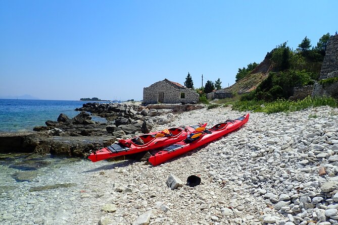 Lumbarda-Sunset Kayaking Experience with picnic: Wine and Sweets - Sunset, swimming, and the best pause of the evening