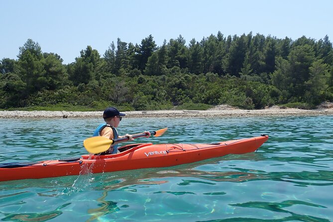 Lumbarda-Sunset Kayaking Experience with picnic: Wine and Sweets - The value of the $78.44 price