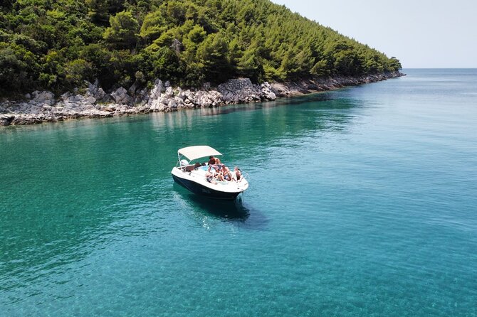 Luxury Private Speedboat Tour Islands & Blue Cave - Swimming, snorkeling, and lunch on the water