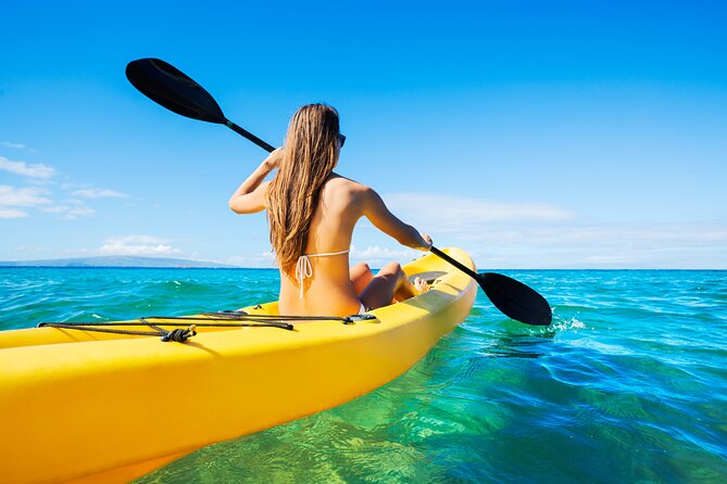 Makarska Riviera kayak tour. - Reaching coves that reward a swim