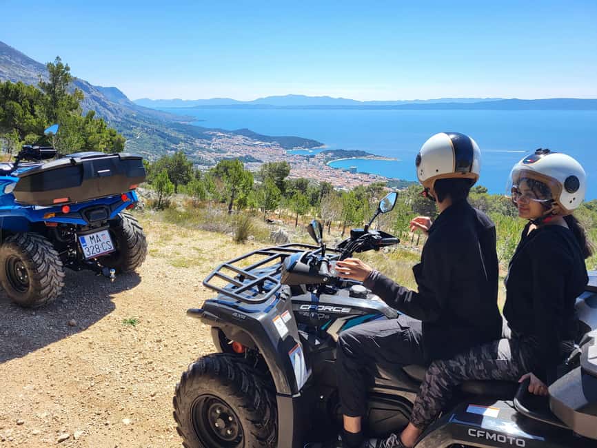 Makarska Safari ATV Quad Tour - The first hour on the Makarska Riviera