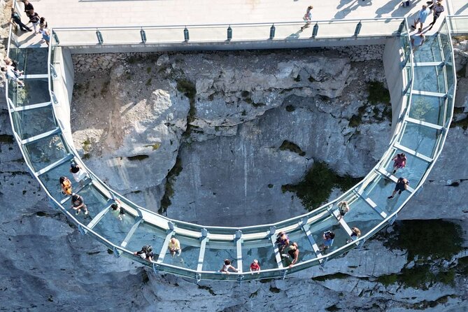 Makarska: Skywalk Tour with a Tuk Tuk - Skip the line ticket - Arriving at the Skywalk at 1,228 meters