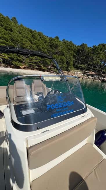 Makarska: Sunset private boat tour from Makarska - Forty-five minutes at Nugal Beach