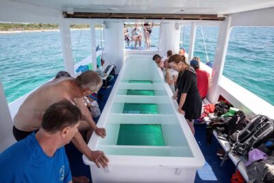 Medulin: Glass Boat Tour Experience to Kamenjak with Mermaid