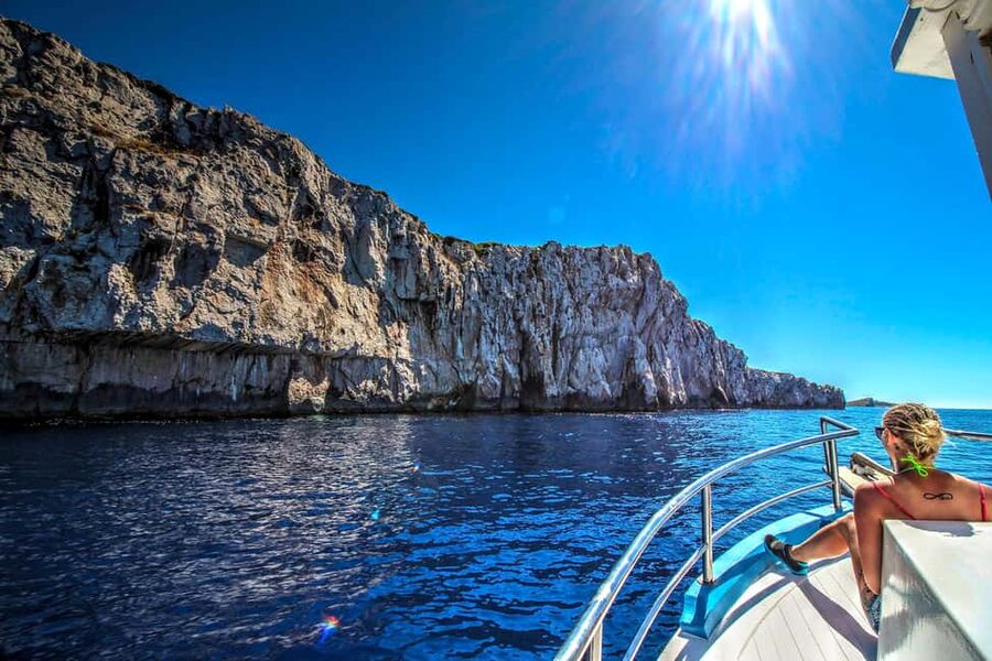 Mikado Kornati Excursion - Lojena Beach gives you the first swim