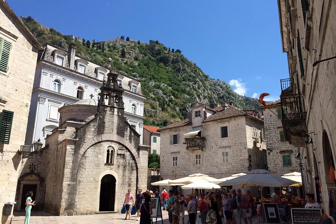 Montenegro private daytrip from Dubrovnik, Perast, Bay of Kotor - Our Lady of the Rocks by boat