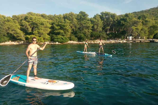 Morning Stand Up Paddle Tour in Split - Paddling past Marjan Park and its beaches