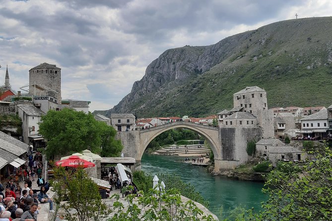 Mostar, Pocitelj and Kravice Waterfalls Private Tour from Dubrovnik - Mostar Old Bridge and three hours on your own
