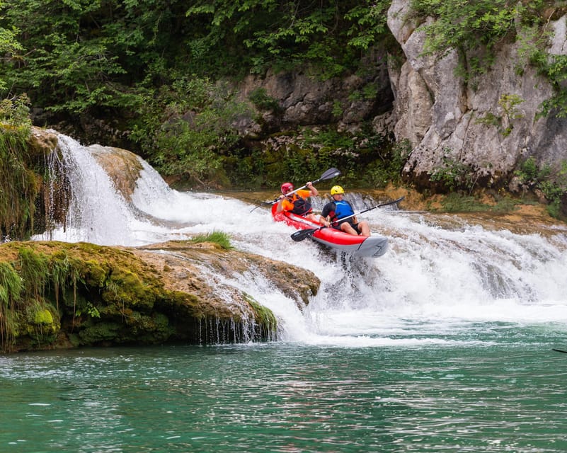 Mrežnica Waterfalls Kayaking | Slunj - Rastoke - Plitvice - The first hour: safety, launch, and early waterfalls