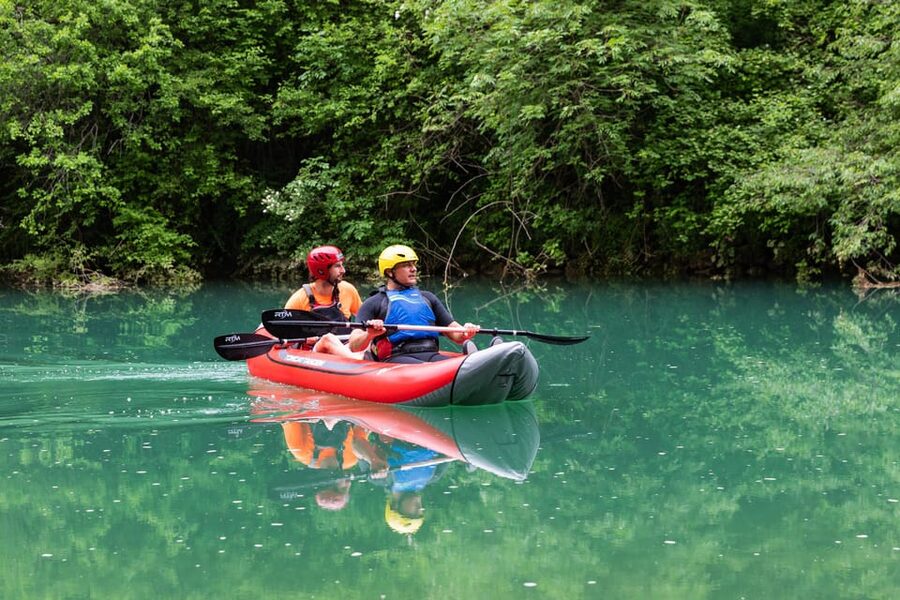 Mrežnica Waterfalls Kayaking | Slunj - Rastoke - Plitvice - The second hour: more paddling and the return to base