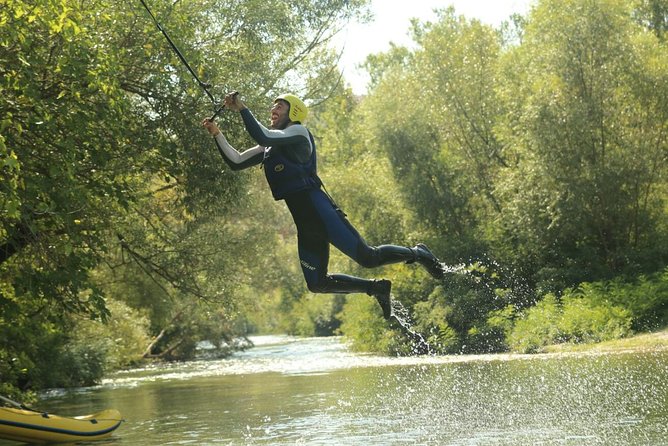 Multi Adventure Experience - Rafting with elements of canyoning - A rafting trip with several extra gears