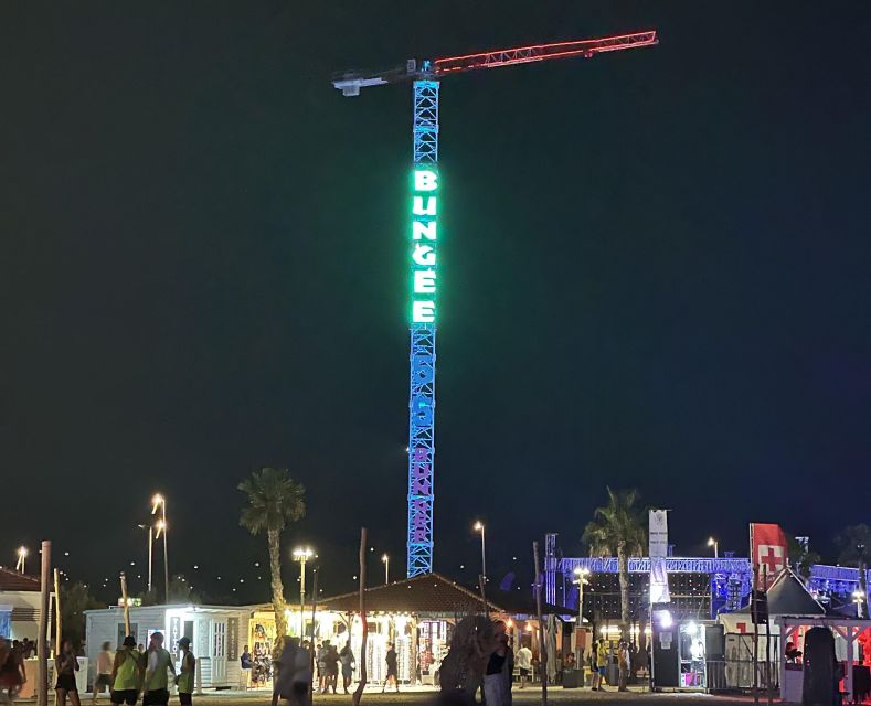 Novalja: Zrce Beach Bungee Jumping Experience - Clothing and safety rules