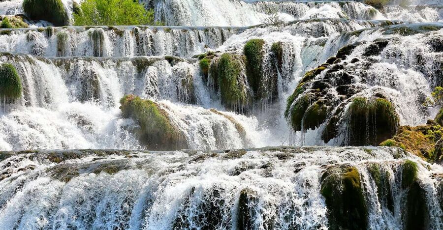 NP Krka tour with Boat Ride and Swimming in Skradin town - Skradinski buk and the sound of the falls