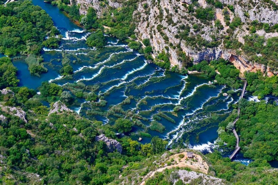 NP Krka tour with Boat Ride and Swimming in Skradin town - Exploring the ancient town of Skradin