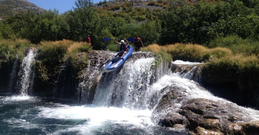 Obrovac: Rafting or Kayaking on the Zrmanja River - The Zrmanja canyon is the reason to go
