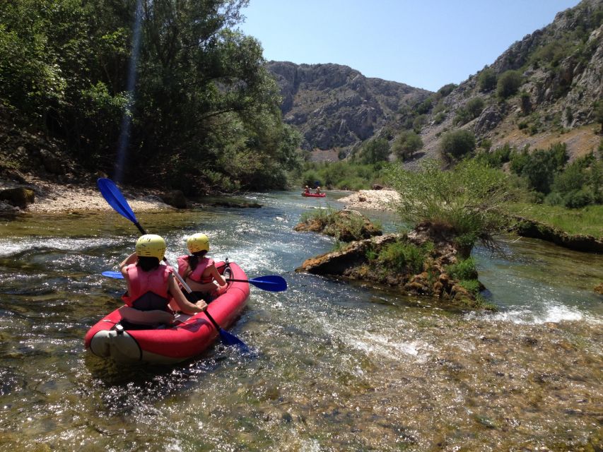 Obrovac: Rafting or Kayaking on the Zrmanja River - What the river section feels like