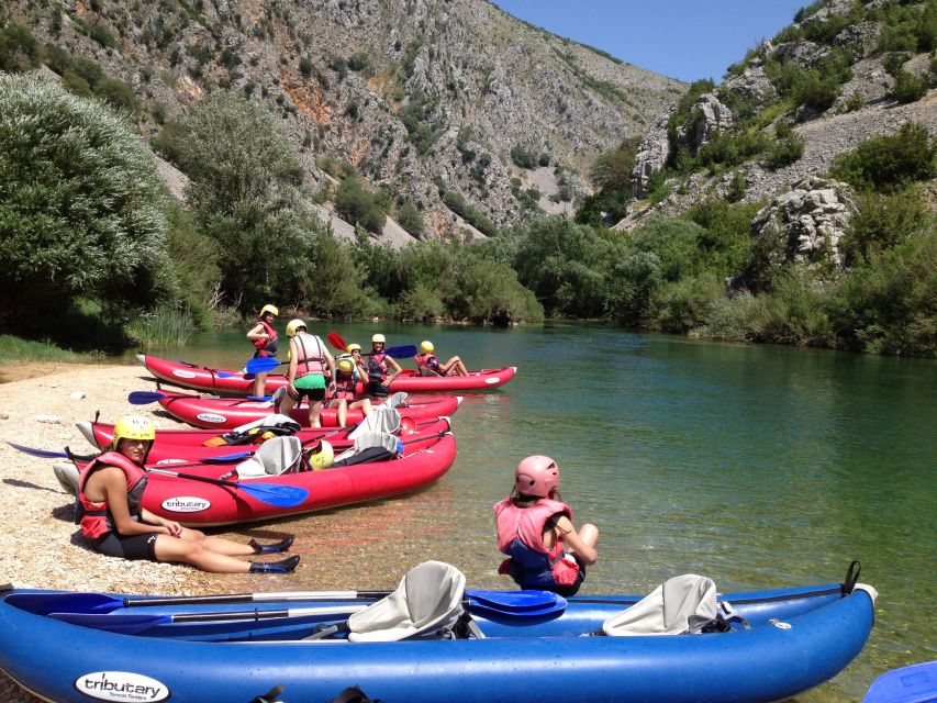 Obrovac: Rafting or Kayaking on the Zrmanja River - How this compares with a classic rafting trip