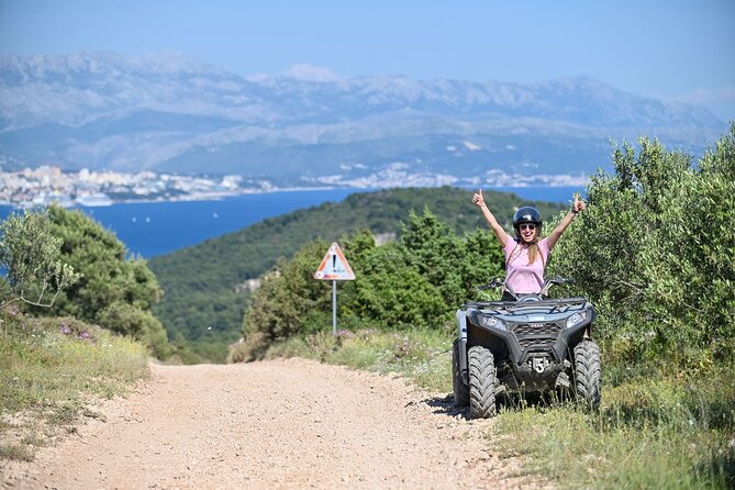 Off road Quad Adventure Tour on Island Čiovo - The three-hour route adds a south-coast swim