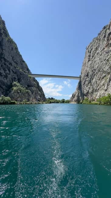Omiš: 2-Hour Cetina River Boat Tour and Nature Park Visit - Leaving Omiš for the Cetina River