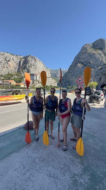 Omiš/Split: 4h Kayaking in Cetina Protected Nature Park Area - Starting in Omiš, where the Cetina meets the sea