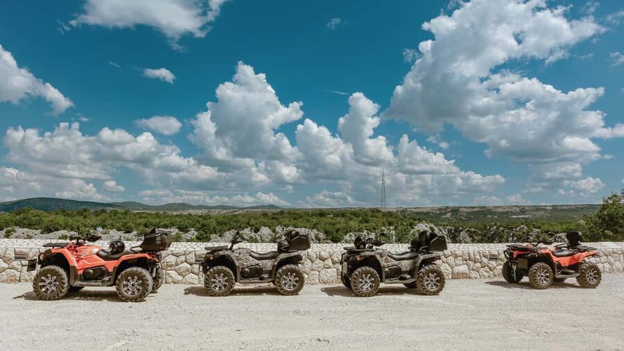 Omiš/Split Expedition: 65 km Quad Tour to Hidden Waterfalls - Through the Cetina Canyon and up the serpentine roads