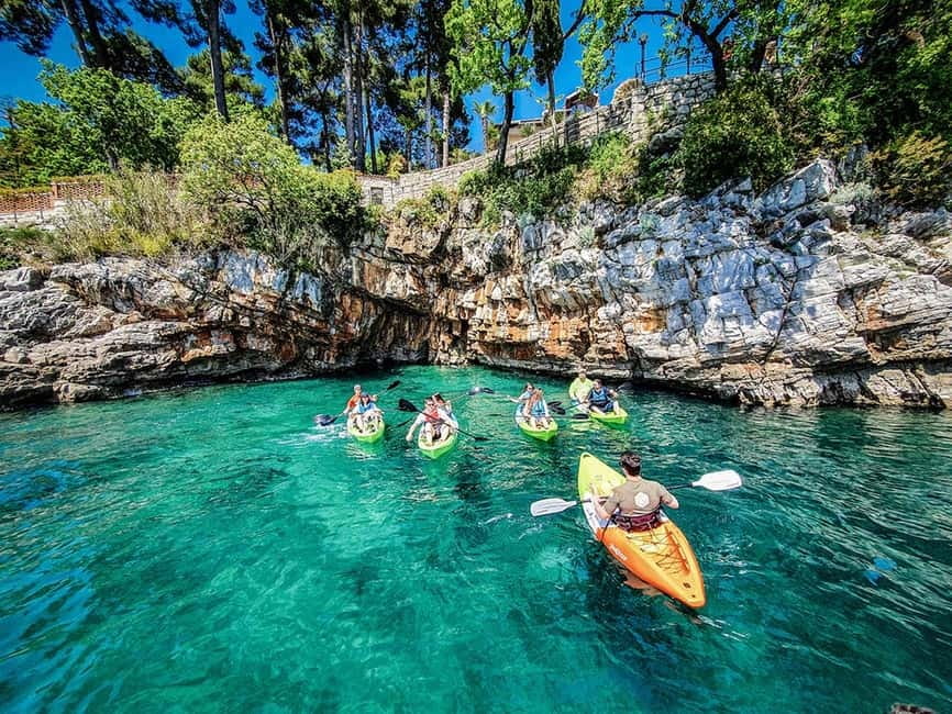 Opatija: Cliffs and caves kayak adventure - Paddling along Opatija’s coast