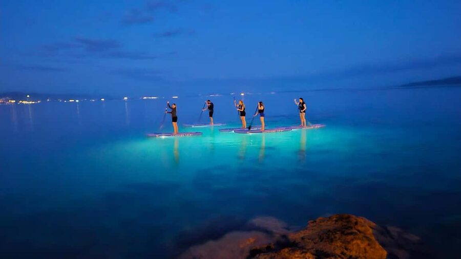 Opatija: Guided SUP Paddleboarding Adventure at Night - Opatija after dark
