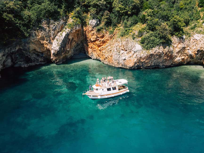 Opatija: Private Cres Island Boat Tour - Leaving Lovran for Cres Island