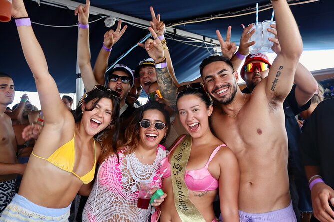 Out to Sea Split Boat Party w/ Blue Lagoon Swim, Dj & Afterparty - A 2 p.m. start leaves your morning free