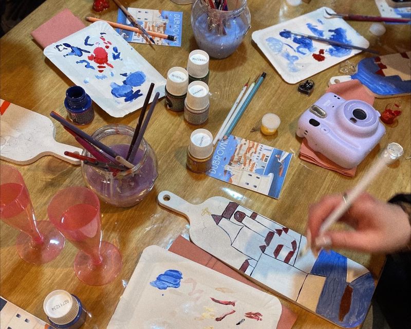 Paint, Sip, and Savor Local Flavors: Unique Local Experience - A two-hour workshop with room to create