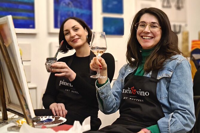 Painting party at Art Bottega - Paint & Wine Studio in Zagreb - Why the small group size matters