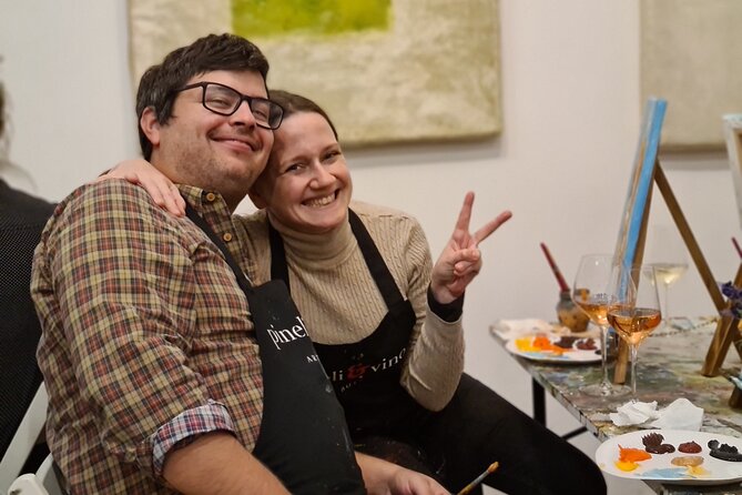 Painting party at Art Bottega - Paint & Wine Studio in Zagreb - What makes the finished painting worthwhile