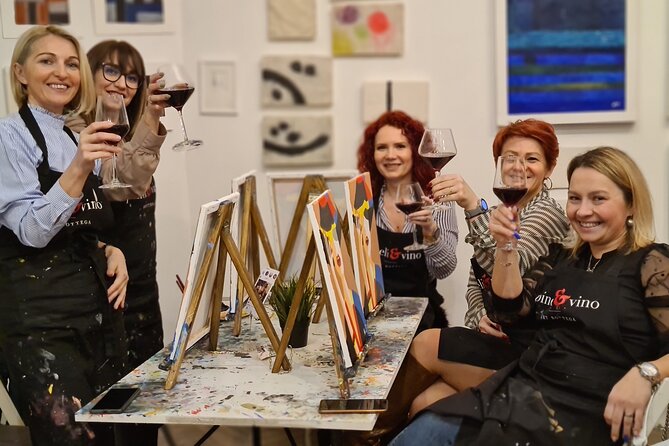 Painting party at Art Bottega - Paint & Wine Studio in Zagreb - Timing and meeting-point advice