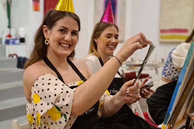 Painting party at Art Bottega - Paint & Wine Studio in Zagreb - Booking, cancellations, and practical details