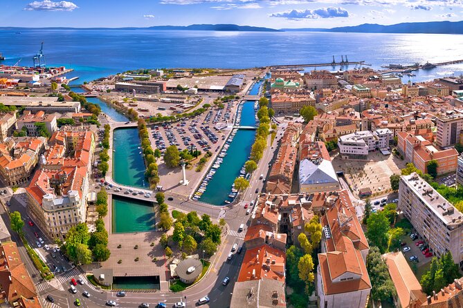 Panoramic Flight over the city of Rijeka - From Grobnik Airport to Rijeka’s coast