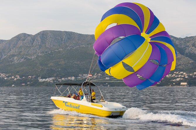 Parasailing in Cavtat - Taking Off From Cavtat’s Waterfront