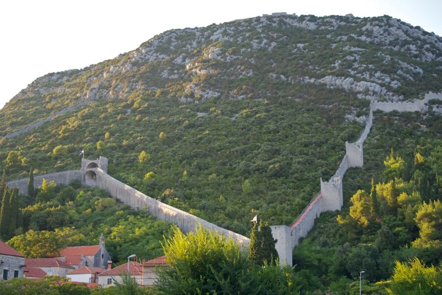 Peljesac Peninsula & Korcula Island Day-Trip from Dubrovnik - Ston: walls, salt, and a short first stop