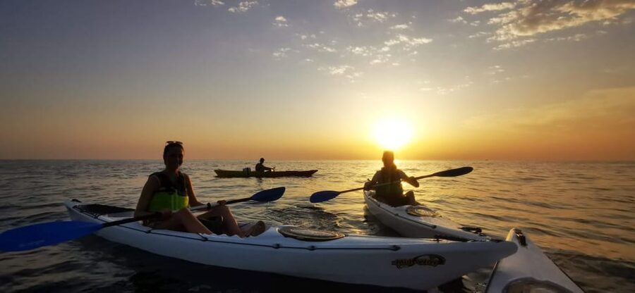 Poreč: Sea Kayaking Sunset Tour - Getting started with equipment and instruction