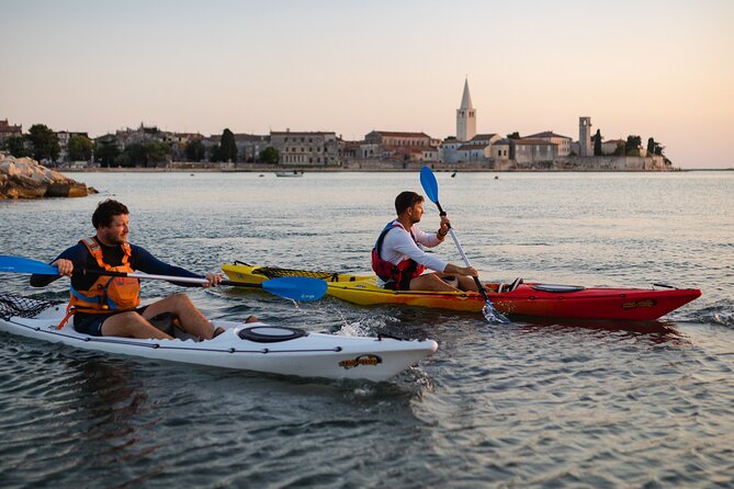 Poreč sunset sea kayaking tour - Key points to know before booking